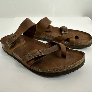 Mountain Sole Women’s Brown Leather Sandals